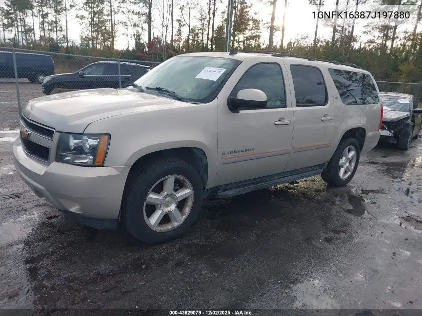 1GNFK16387J197880 2007 Chevrolet Suburban 1500 Ltz