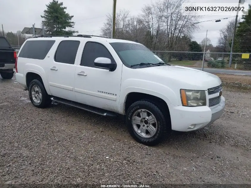 3GNFK16327G269092 2007 Chevrolet Suburban 1500 Lt