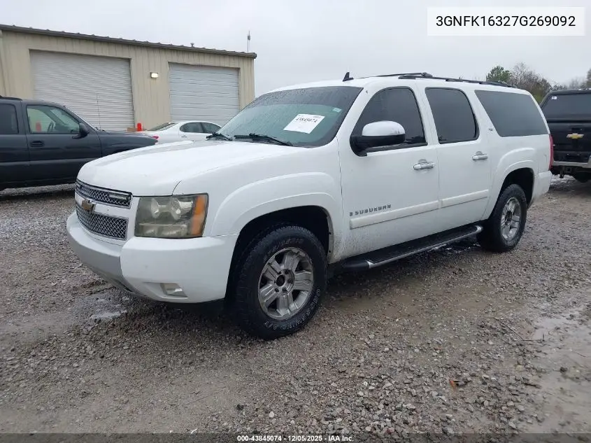 3GNFK16327G269092 2007 Chevrolet Suburban 1500 Lt
