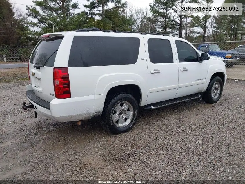3GNFK16327G269092 2007 Chevrolet Suburban 1500 Lt