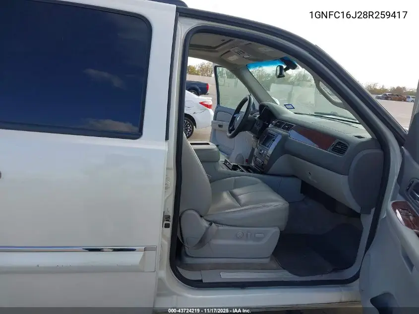 1GNFC16J28R259417 2008 Chevrolet Suburban 1500 Ltz