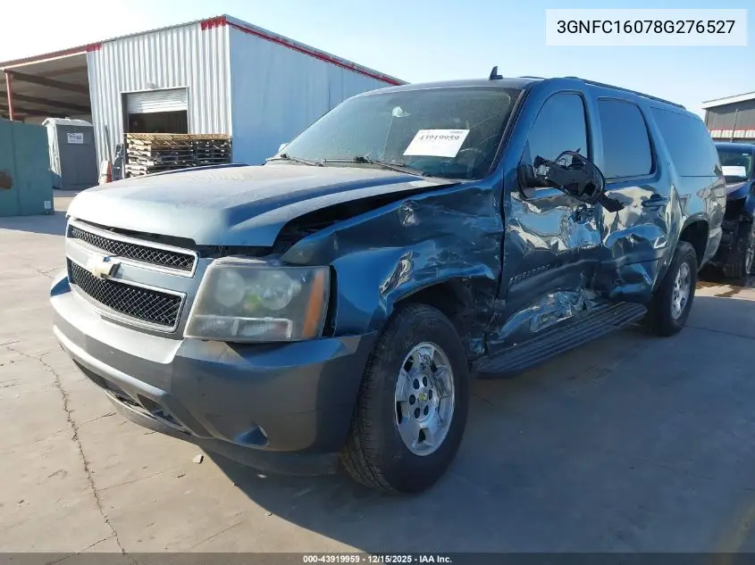 3GNFC16078G276527 2008 Chevrolet Suburban 1500 Lt