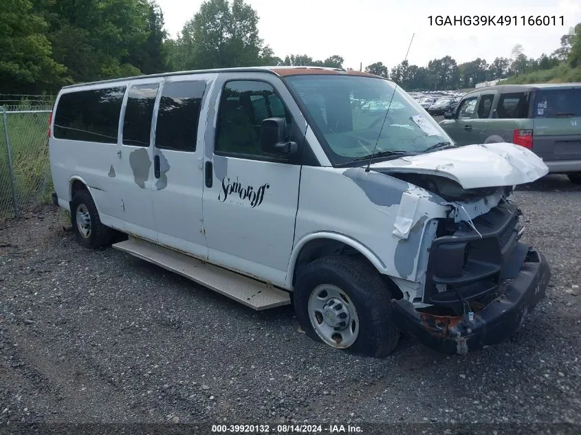 1GAHG39K491166011 2009 Chevrolet Express 3500 Ls