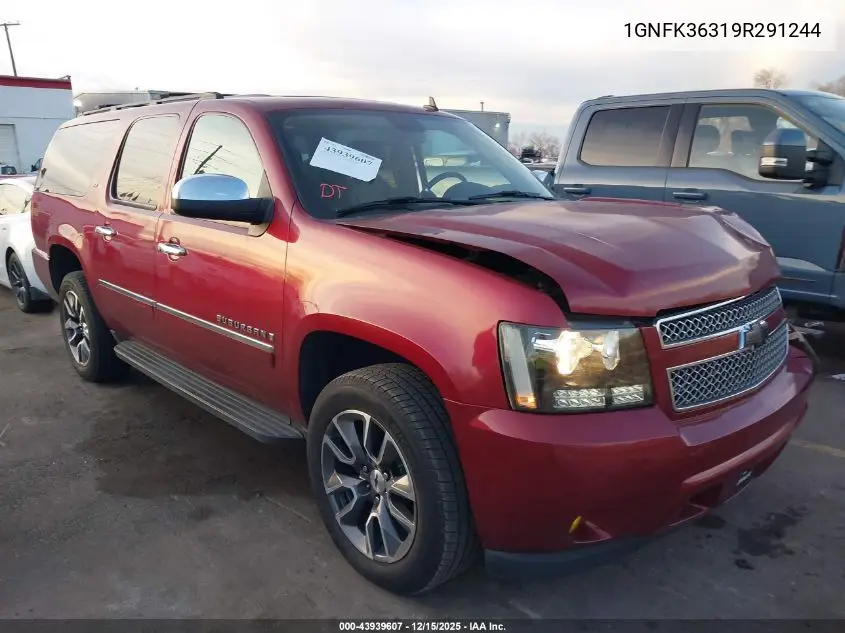 1GNFK36319R291244 2009 Chevrolet Suburban 1500 Ltz