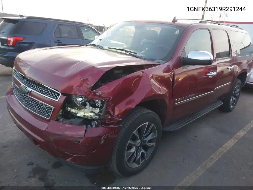 1GNFK36319R291244 2009 Chevrolet Suburban 1500 Ltz