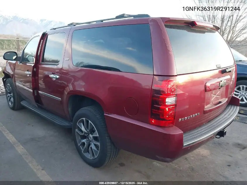 1GNFK36319R291244 2009 Chevrolet Suburban 1500 Ltz