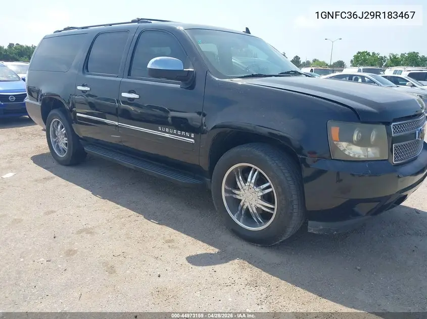 1GNFC36J29R183467 2009 Chevrolet Suburban 1500 Ltz