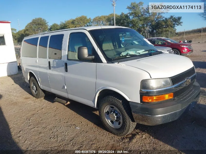 2010 Chevrolet Express 2500 Lt VIN: 1GAZGRDGXA1174113 Lot: 40387576