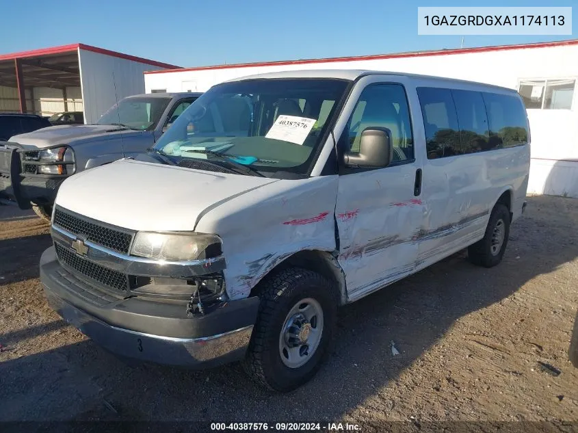 2010 Chevrolet Express 2500 Lt VIN: 1GAZGRDGXA1174113 Lot: 40387576