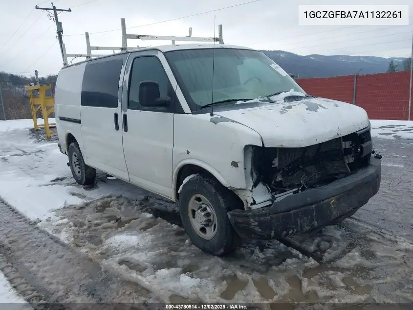 1GCZGFBA7A1132261 2010 Chevrolet Express 2500 Work Van