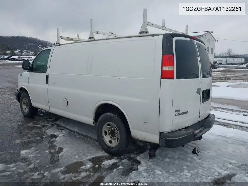 1GCZGFBA7A1132261 2010 Chevrolet Express 2500 Work Van