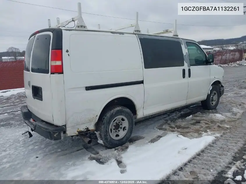 1GCZGFBA7A1132261 2010 Chevrolet Express 2500 Work Van
