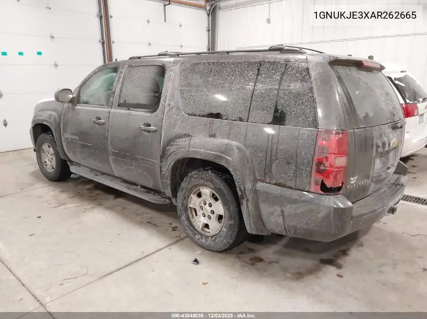 1GNUKJE3XAR262665 2010 Chevrolet Suburban 1500 Lt1