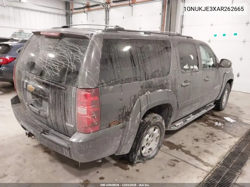 1GNUKJE3XAR262665 2010 Chevrolet Suburban 1500 Lt1