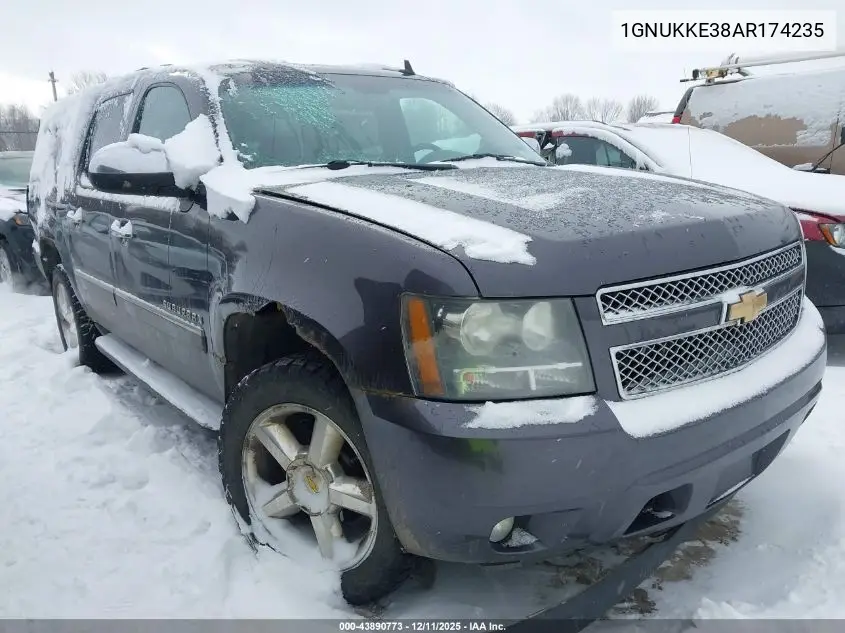 1GNUKKE38AR174235 2010 Chevrolet Suburban 1500 Ltz