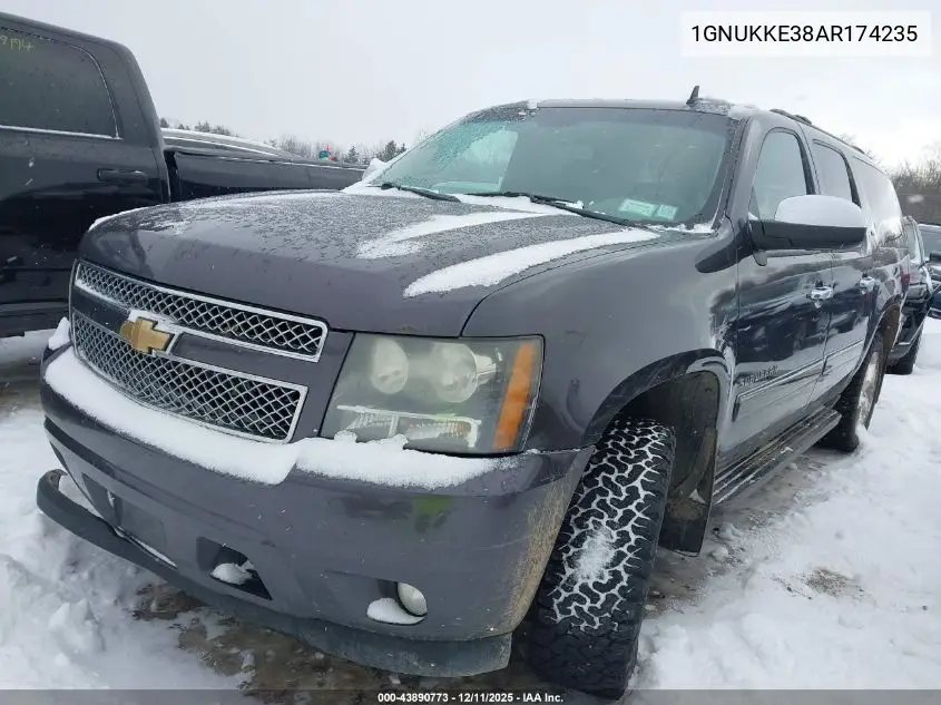 1GNUKKE38AR174235 2010 Chevrolet Suburban 1500 Ltz