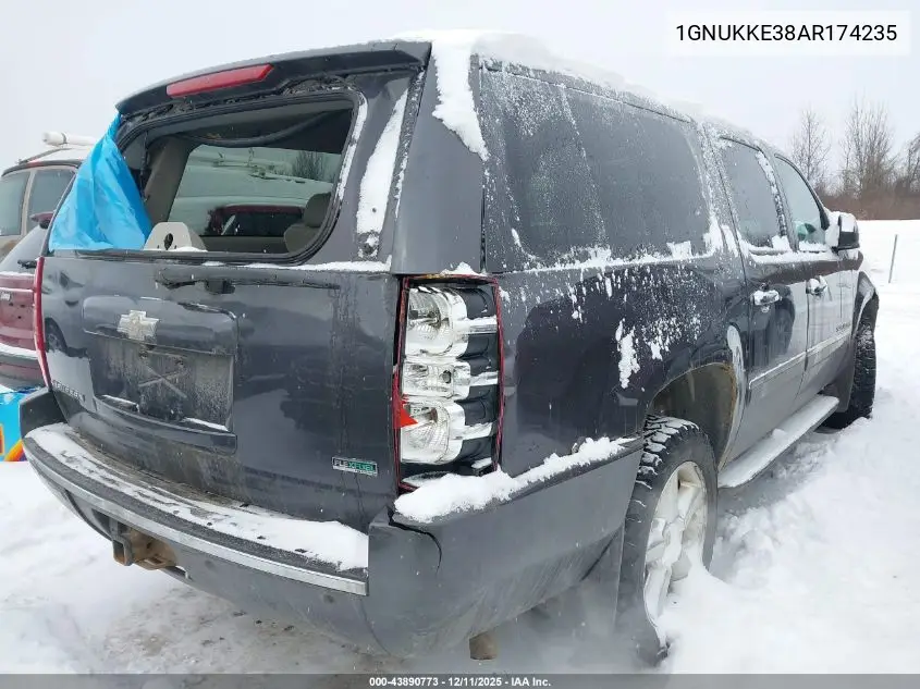 1GNUKKE38AR174235 2010 Chevrolet Suburban 1500 Ltz