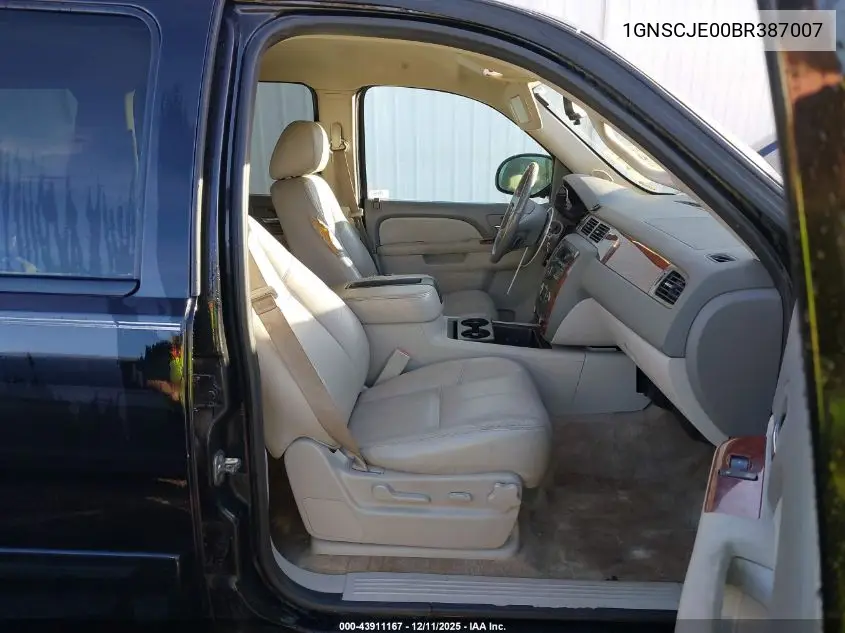1GNSCJE00BR387007 2011 Chevrolet Suburban 1500 Lt1