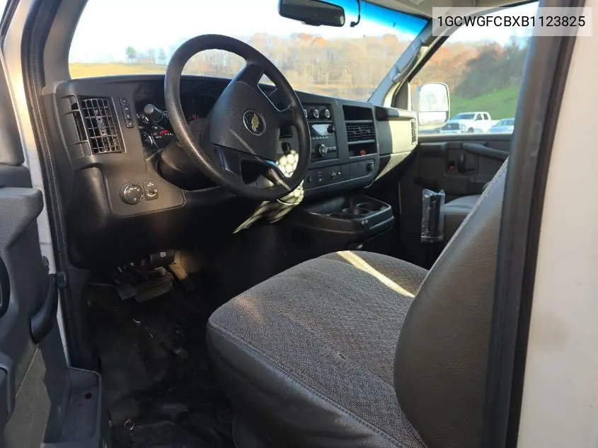 1GCWGFCBXB1123825 2011 Chevrolet Express 2500 Work Van