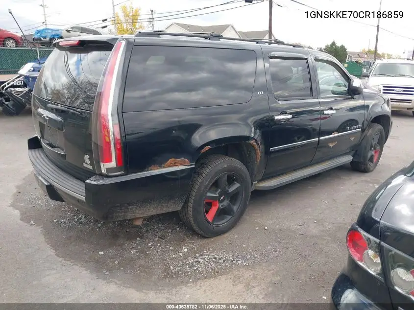 1GNSKKE70CR186859 2012 Chevrolet Suburban 1500 Ltz