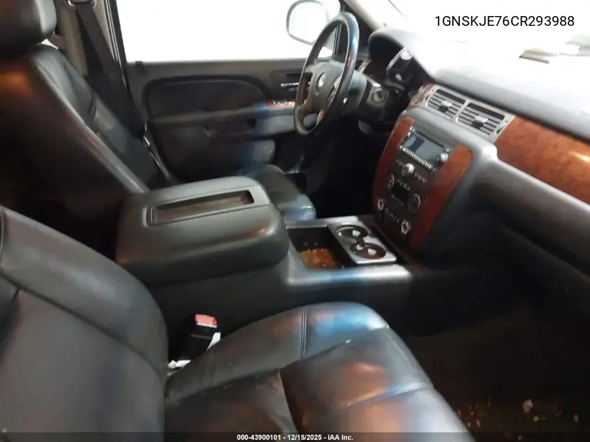 1GNSKJE76CR293988 2012 Chevrolet Suburban 1500 Lt
