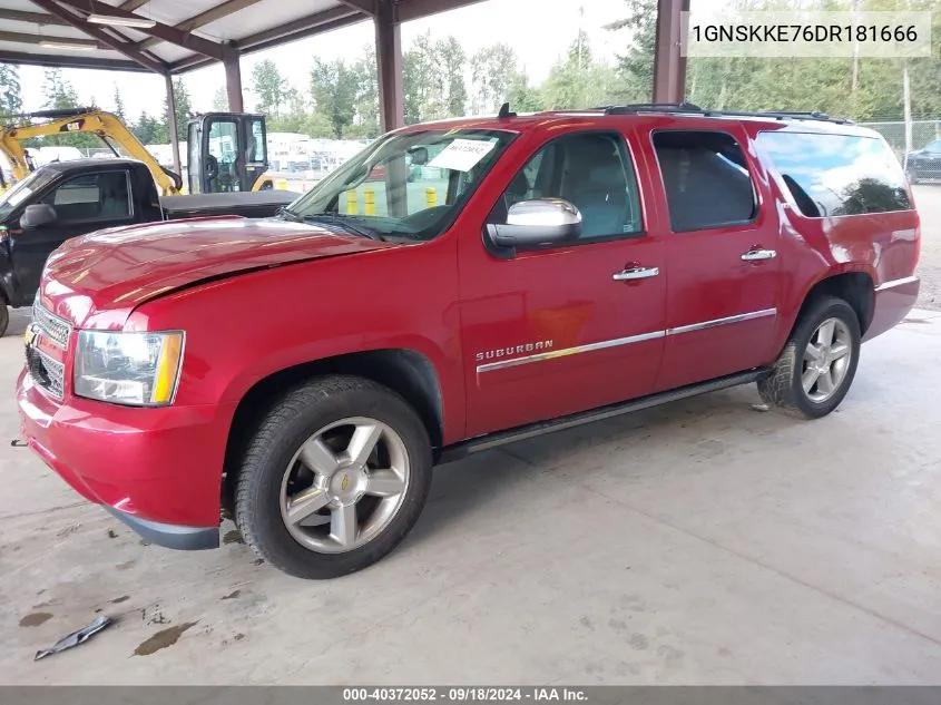 1GNSKKE76DR181666 2013 Chevrolet Suburban 1500 Ltz