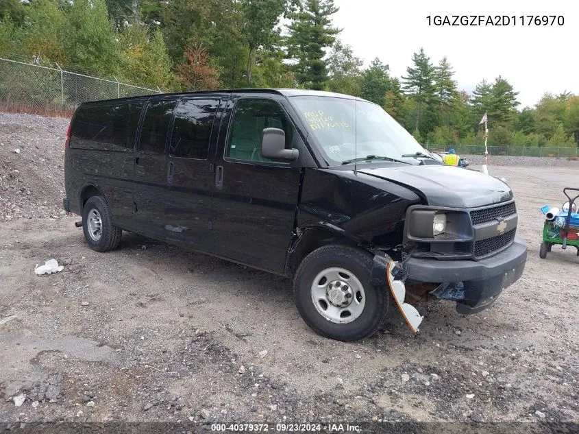 2013 Chevrolet Express G3500 Ls VIN: 1GAZGZFA2D1176970 Lot: 40379372