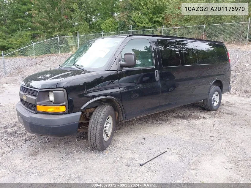 2013 Chevrolet Express G3500 Ls VIN: 1GAZGZFA2D1176970 Lot: 40379372