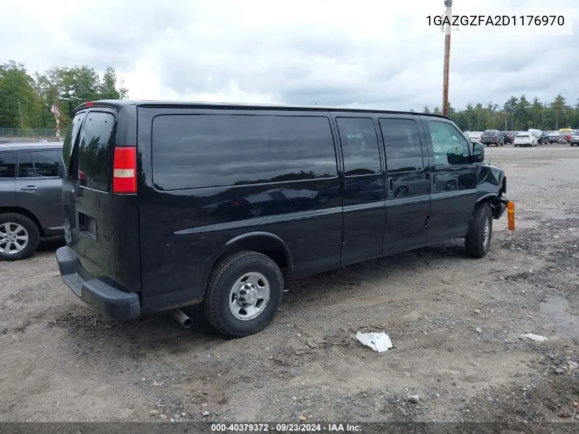 2013 Chevrolet Express G3500 Ls VIN: 1GAZGZFA2D1176970 Lot: 40379372