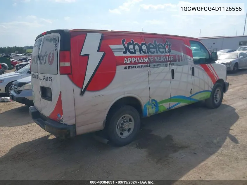 1GCWGFCG4D1126556 2013 Chevrolet Express 2500 Work Van