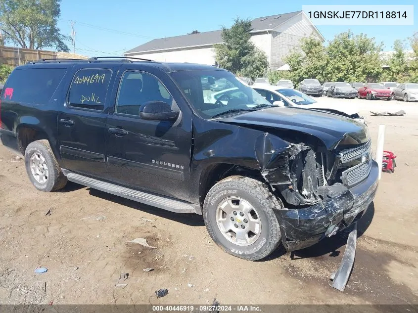 2013 Chevrolet Suburban 1500 Lt VIN: 1GNSKJE77DR118814 Lot: 40446919