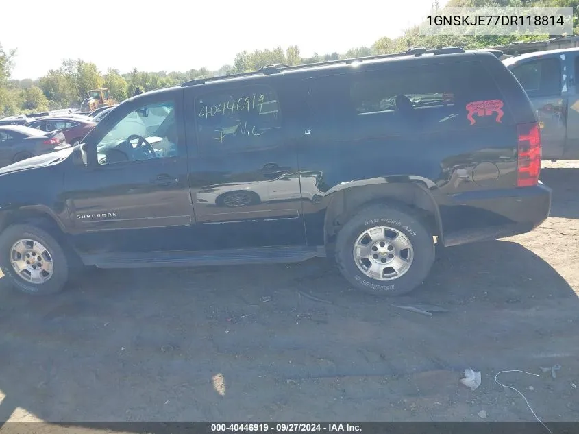 1GNSKJE77DR118814 2013 Chevrolet Suburban 1500 Lt