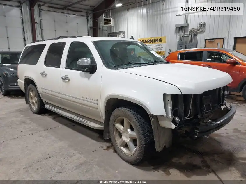 1GNSKKE74DR319480 2013 Chevrolet Suburban 1500 Ltz