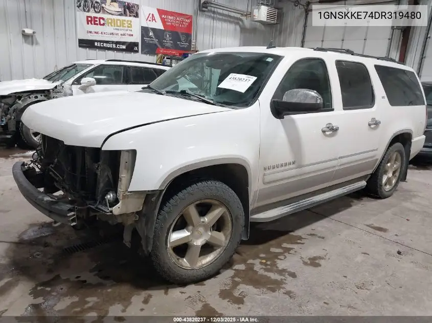 1GNSKKE74DR319480 2013 Chevrolet Suburban 1500 Ltz