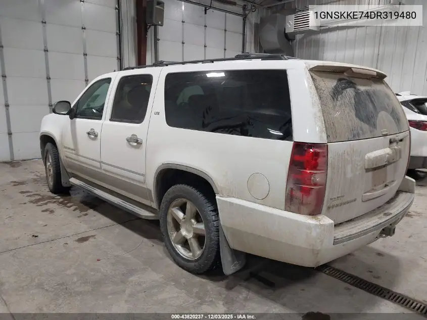 1GNSKKE74DR319480 2013 Chevrolet Suburban 1500 Ltz
