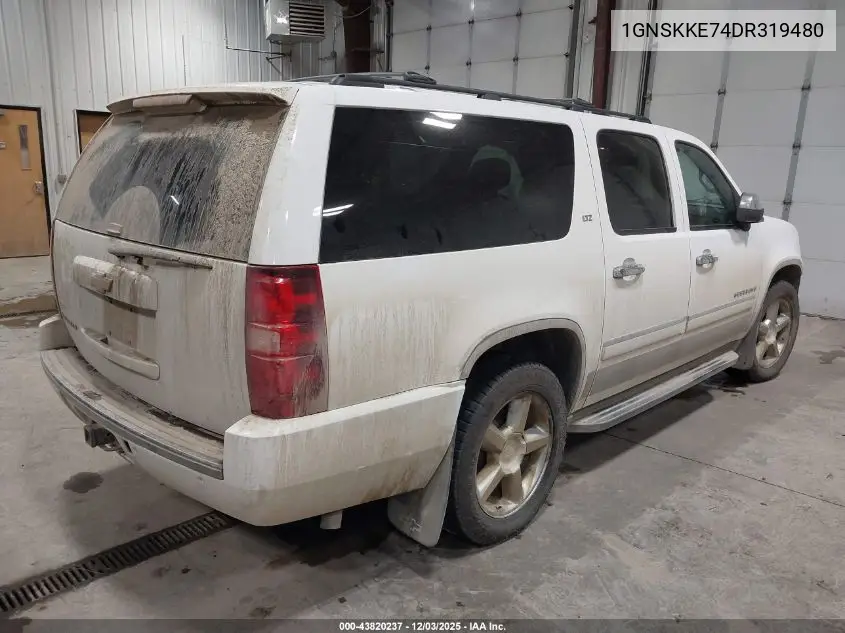 1GNSKKE74DR319480 2013 Chevrolet Suburban 1500 Ltz