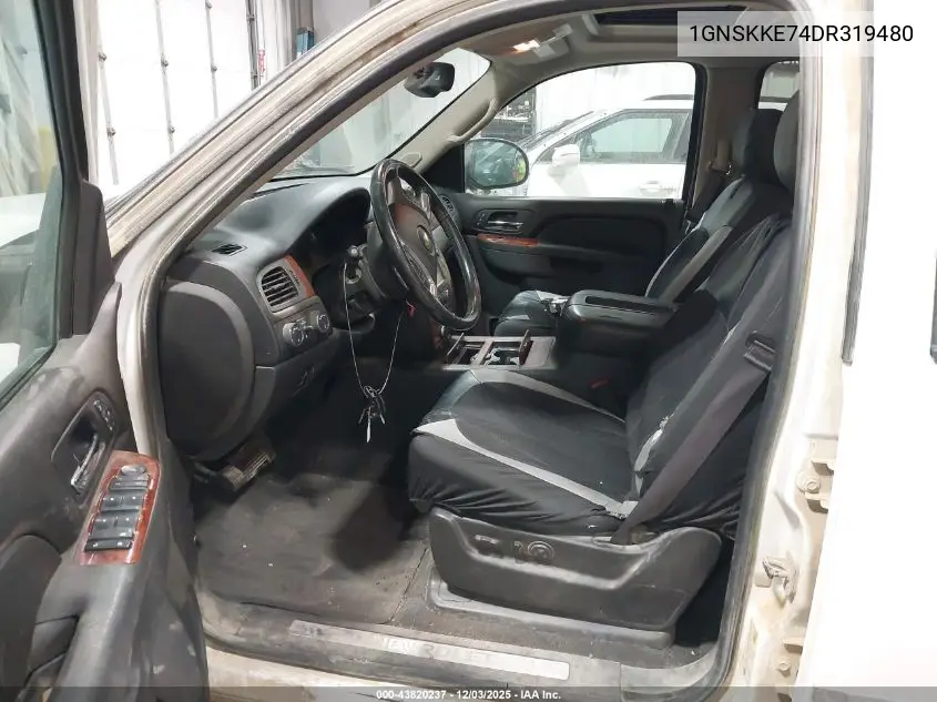 1GNSKKE74DR319480 2013 Chevrolet Suburban 1500 Ltz