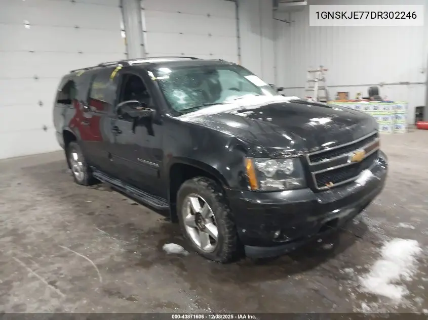 1GNSKJE77DR302246 2013 Chevrolet Suburban 1500 Lt