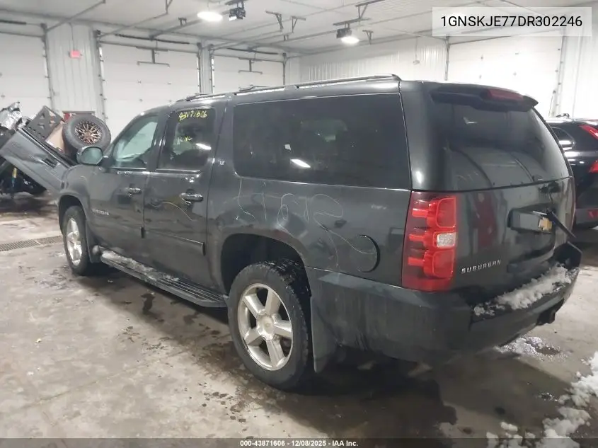 1GNSKJE77DR302246 2013 Chevrolet Suburban 1500 Lt