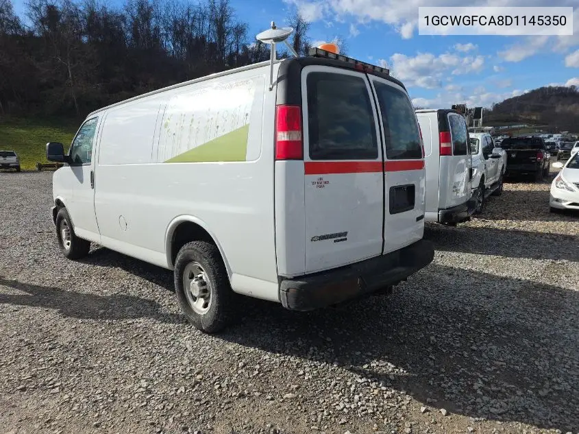 1GCWGFCA8D1145350 2013 Chevrolet Express 2500 Work Van