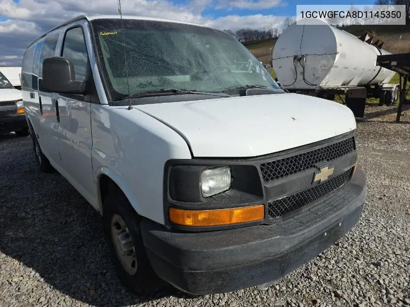 1GCWGFCA8D1145350 2013 Chevrolet Express 2500 Work Van