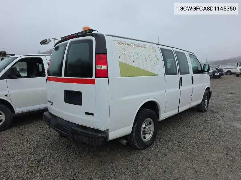1GCWGFCA8D1145350 2013 Chevrolet Express 2500 Work Van