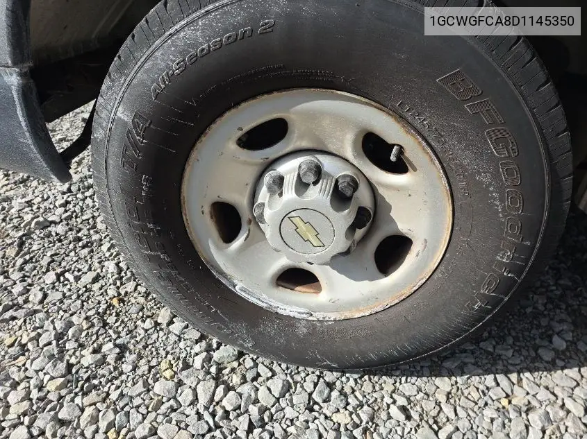 1GCWGFCA8D1145350 2013 Chevrolet Express 2500 Work Van
