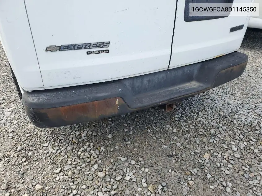 1GCWGFCA8D1145350 2013 Chevrolet Express 2500 Work Van