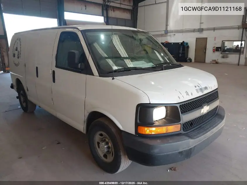 1GCWGFCA9D1121168 2013 Chevrolet Express 2500 Work Van