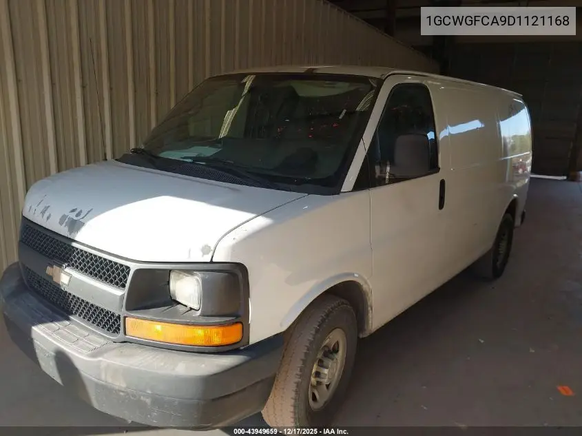 1GCWGFCA9D1121168 2013 Chevrolet Express 2500 Work Van