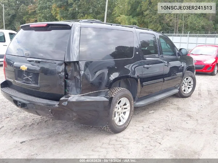 1GNSCJE03ER241513 2014 Chevrolet Suburban 1500 Lt