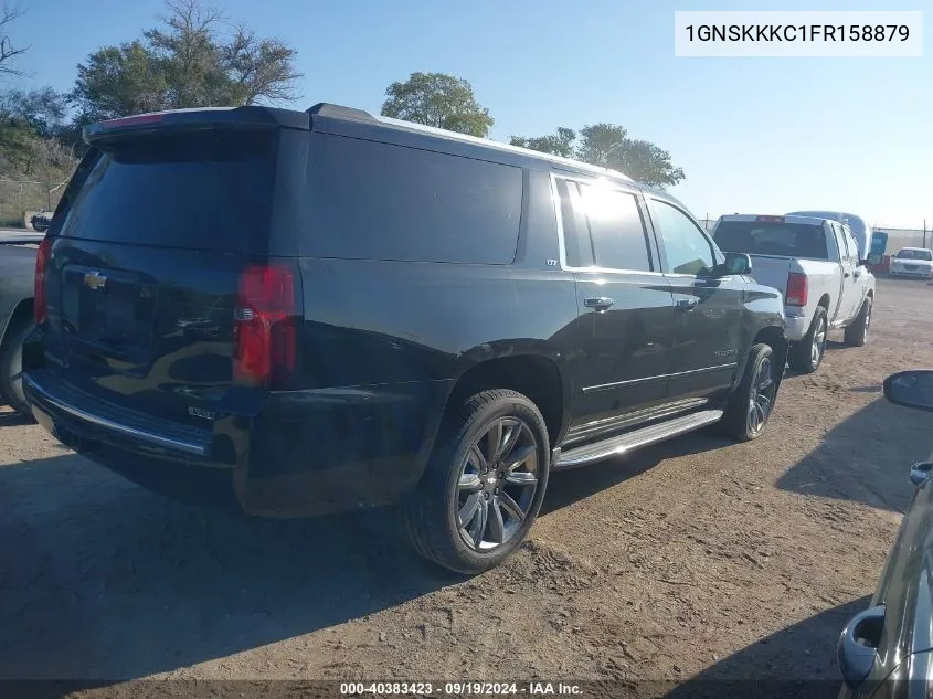 2015 Chevrolet Suburban 1500 Ltz VIN: 1GNSKKKC1FR158879 Lot: 40383423