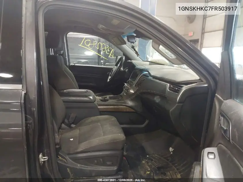 1GNSKHKC7FR503917 2015 Chevrolet Suburban 1500 Ls