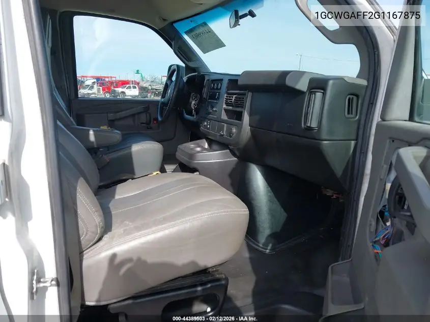1GCWGAFF2G1167875 2016 Chevrolet Express 2500 Work Van